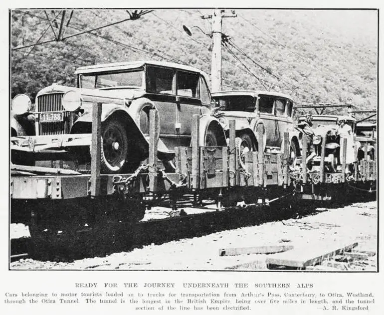Image: Ready for the journey underneath the Southern Alps