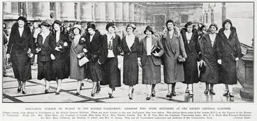 Increasing Number of Women in the British Parliament: Members Who Were Returned at the Recent General Election Image: Increasing Number of Women in the British Parliament: Members Who Were Returned at the Recent General Election