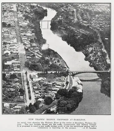 New traffic bridge proposed at Hamilton Image: New traffic bridge proposed at Hamilton