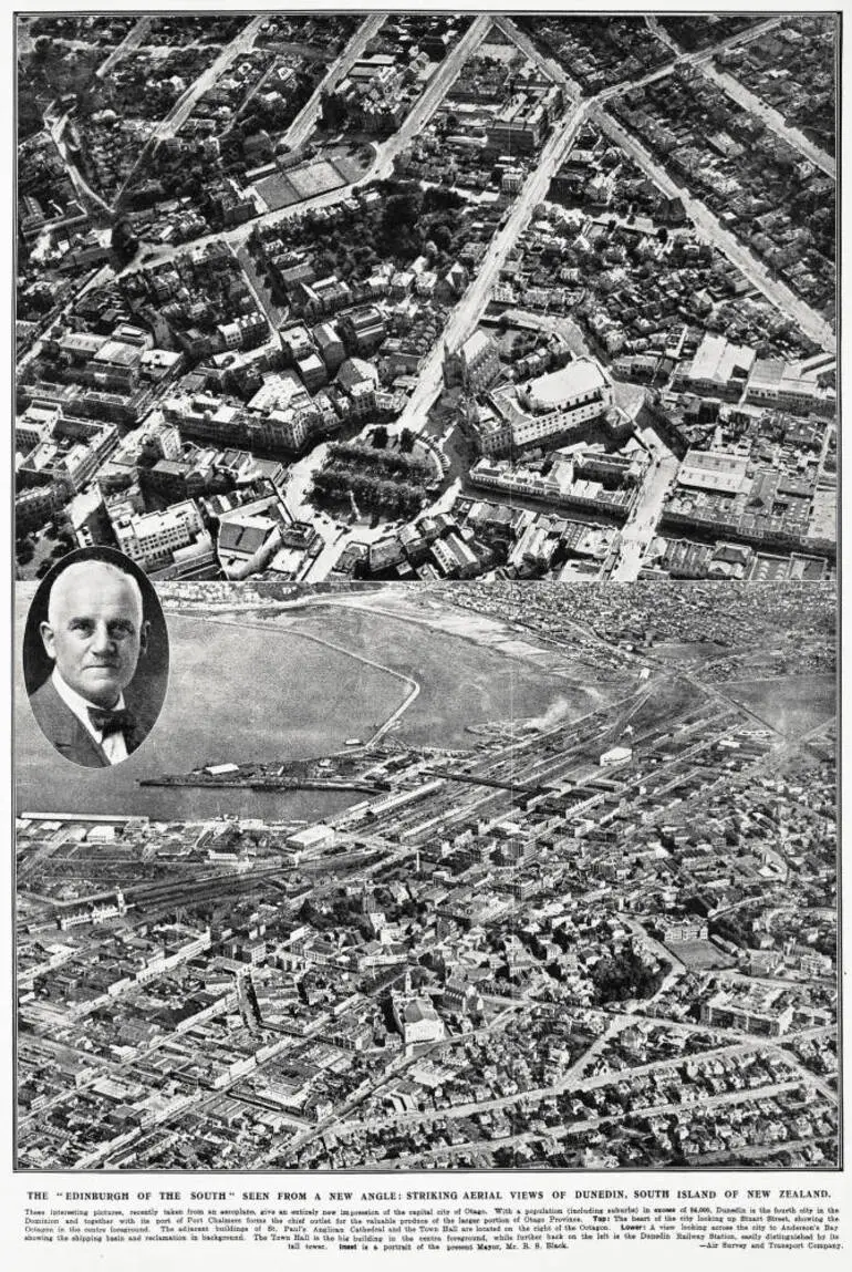 Image: The 'Edinburgh of the South' seen from a new angle: striking aerial views of Dunedin, South Island of New Zealand