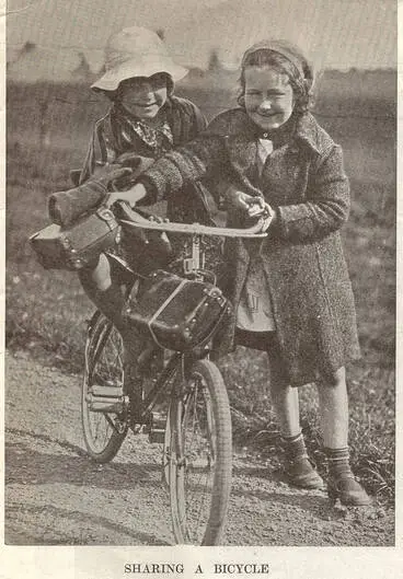 Sharing a bicycle Image: Sharing a bicycle