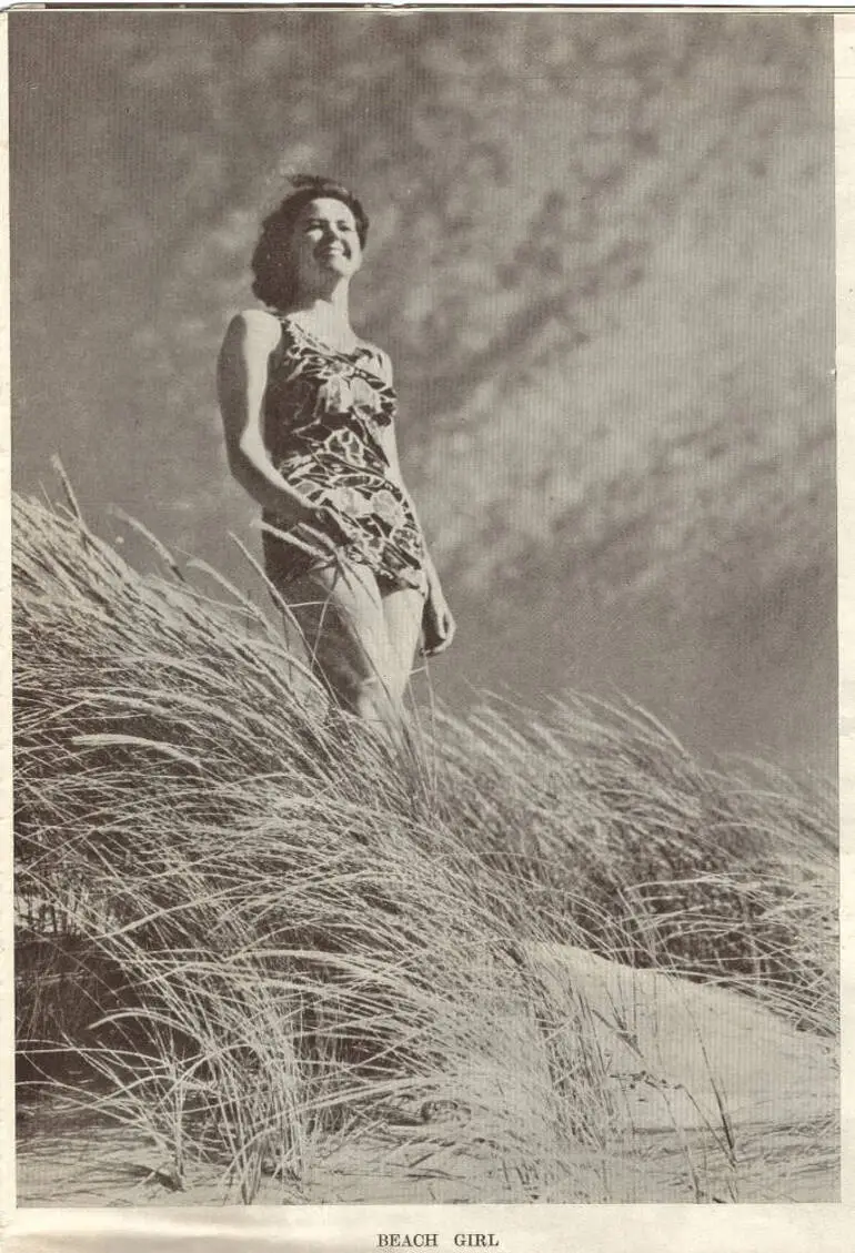 Image: Beach girl