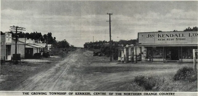 Image: The Growing Township of Kerikeri, Centre of the Northern Orange Country