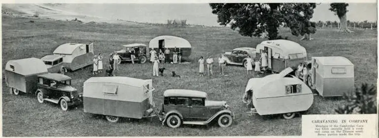 Image: Caravanning in company