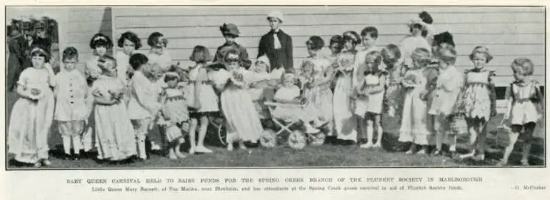 Image: Baby Queen Carnival held to raise funds for the Spring Creek branch of the Plunket Society in Marlborough