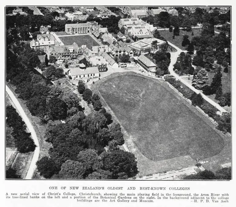 Image: One of New Zealand's oldest and best-known colleges