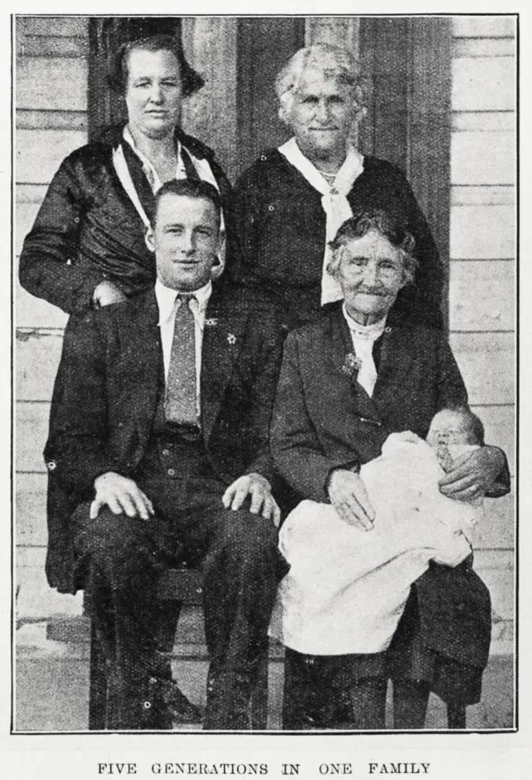 Image: Five generations in one family