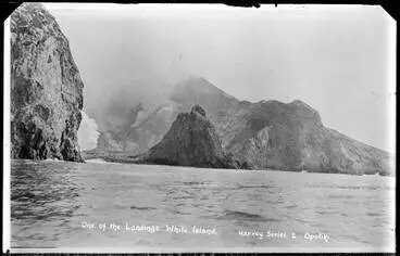 Image: One of the landings, White Island