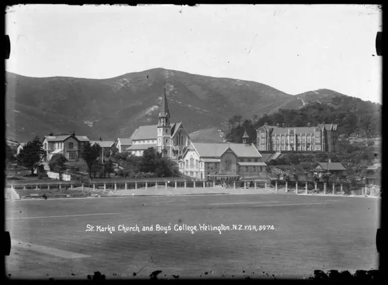 Image: St Marks Church and Boys College, Wellington