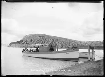 Image: Boat Landing, Lake Tarawera