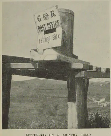 Image: Letter-box on a country road