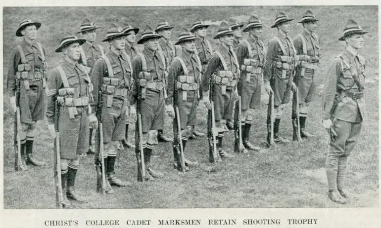 Image: Christ's College cadet marksmen retain shooting trophy