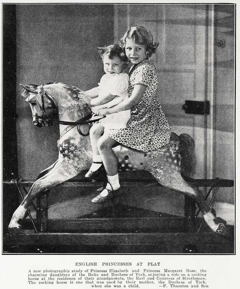 Image: English princesses at play