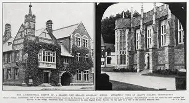 The architectural beauty of a leading New Zealand secondary school: attractive views of Christ's College, Christchurch Image: The architectural beauty of a leading New Zealand secondary school: attractive views of Christ's College, Christchurch