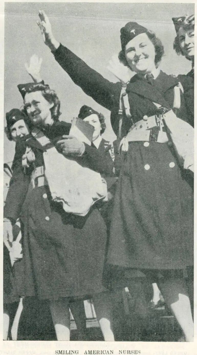 Image: Smiling American nurses