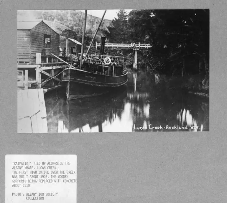 Image: Lucas Creek wharf, Albany.