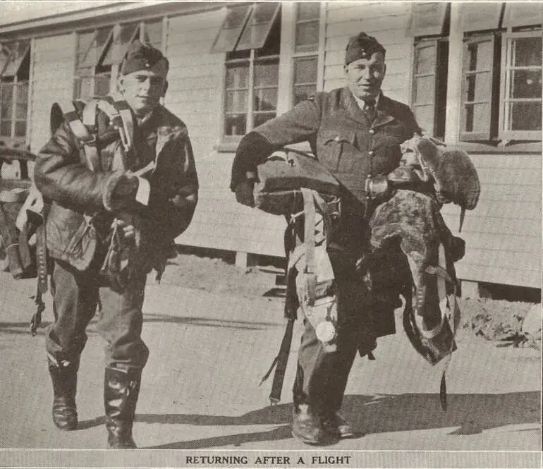 Image: Returning after a flight