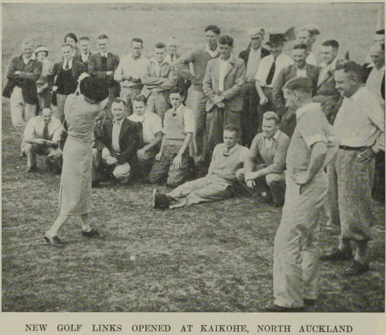 Image: New golf links opened at Kaikohe, North Auckland