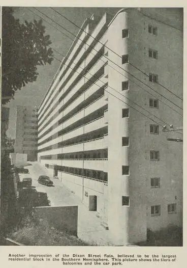 Another view of the Dixon Street flats Image: Another view of the Dixon Street flats