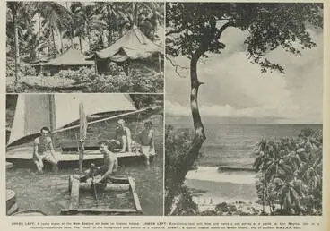 Image: Base scenes in the Pacific