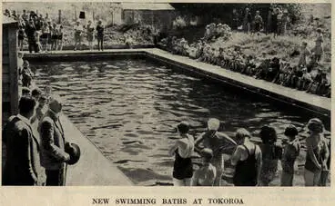 Image: New swimming baths at Tokoroa