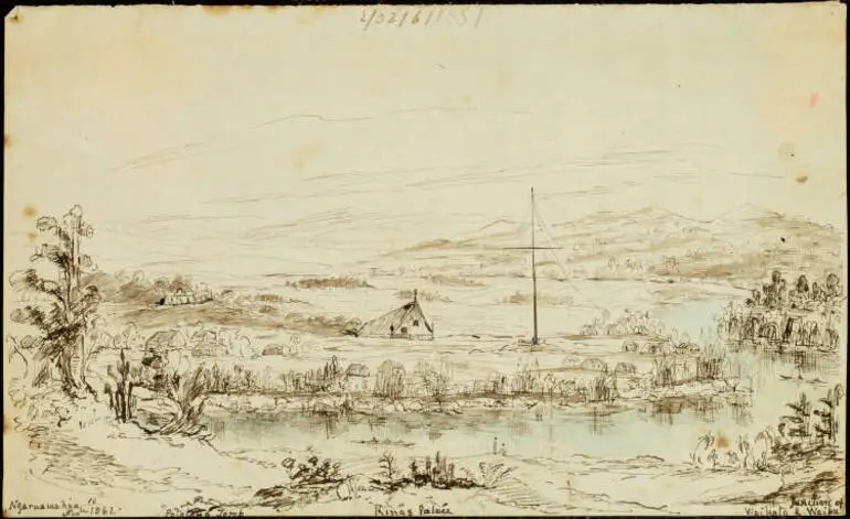 Image: Ngāruawāhia, 1861