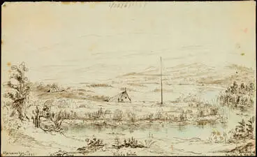 Image: Ngāruawāhia, 1861