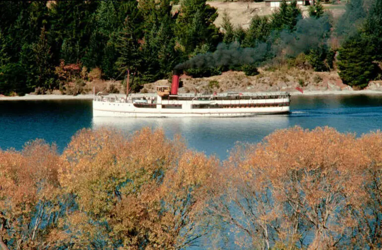 Image: The Earnslaw on Lake Wakatipu
