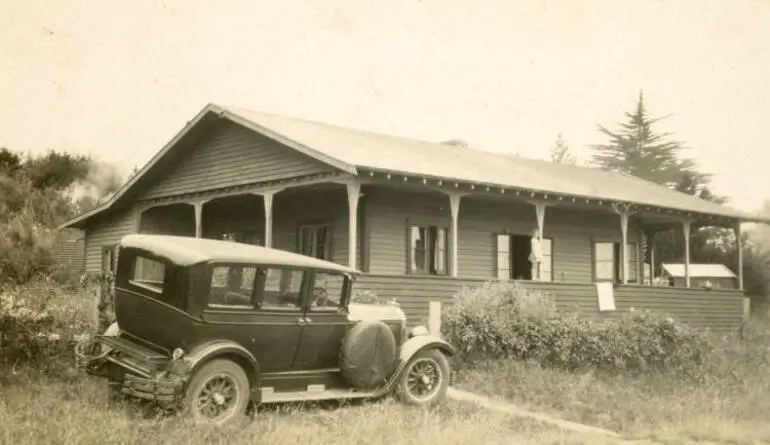 Image: Bach at Castor Bay.