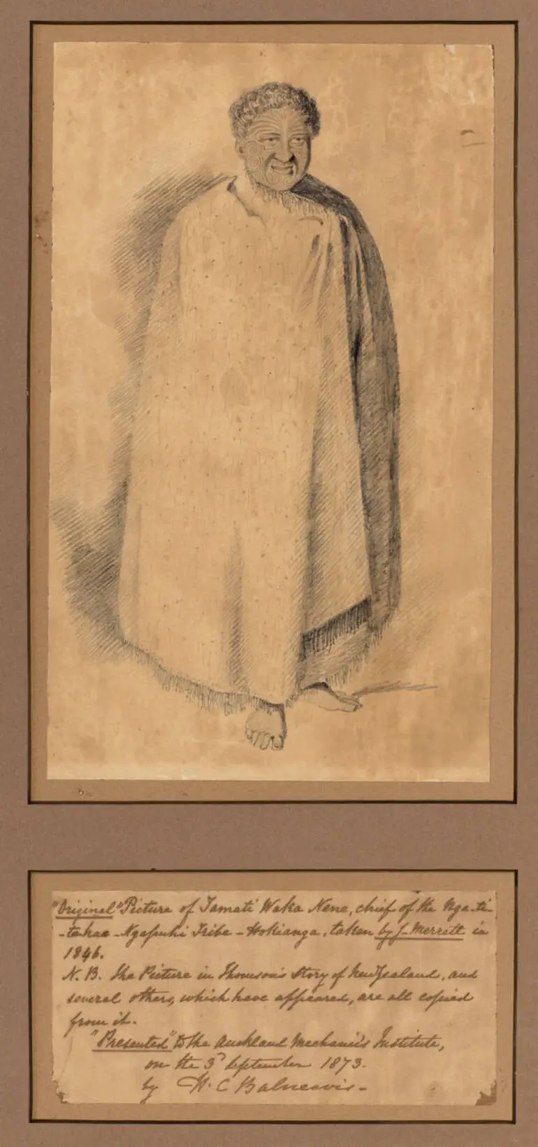 Image: Tamati Waka Nene, 1846
