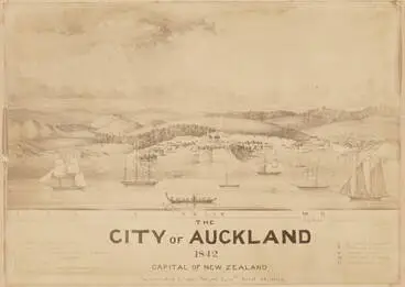 Image: The City of Auckland, 1842