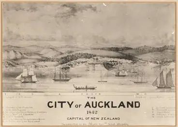 Image: The City of Auckland, 1842