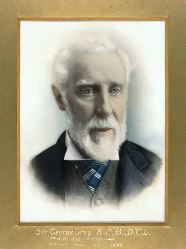 Sir George Grey, 1890 Image: Sir George Grey, 1890