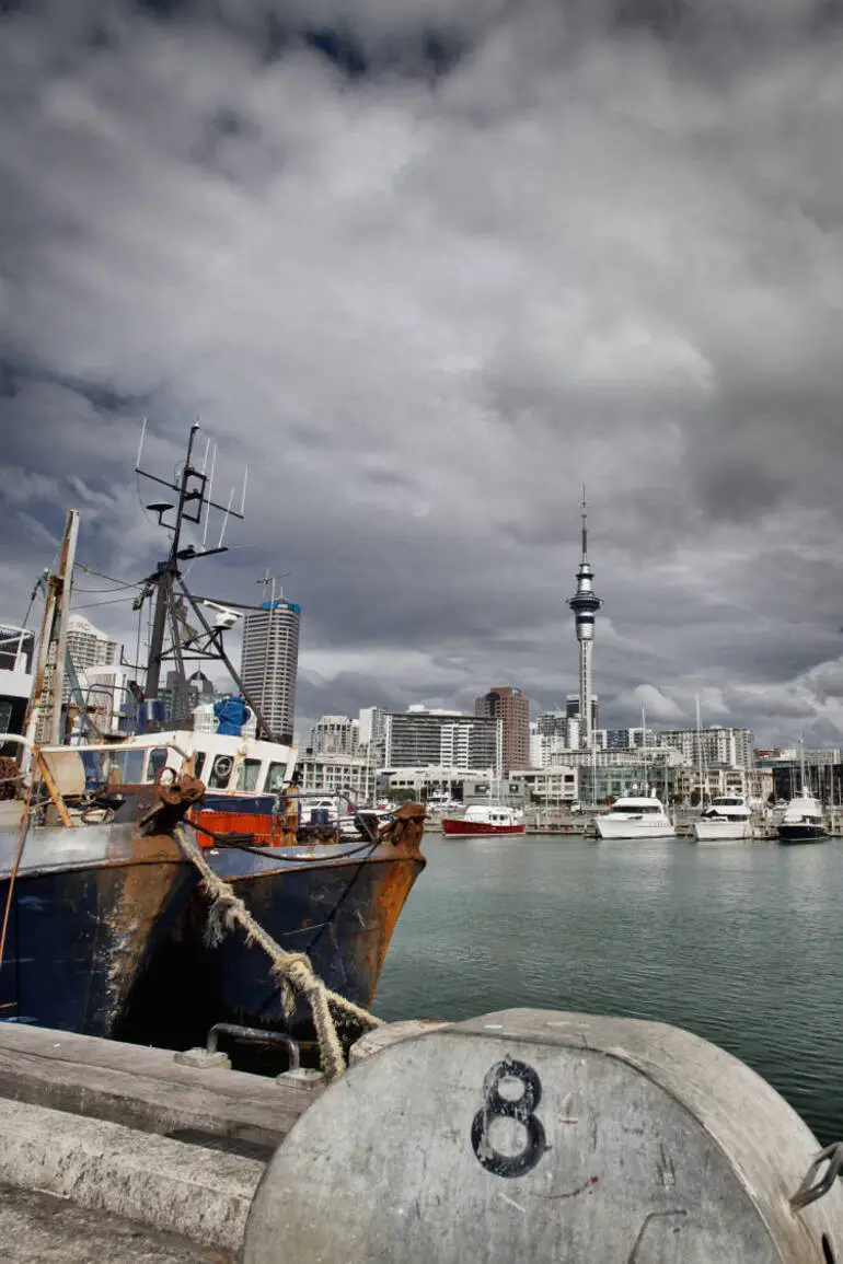 Image: Viaduct Basin on the Auckland Waterfront, 2011