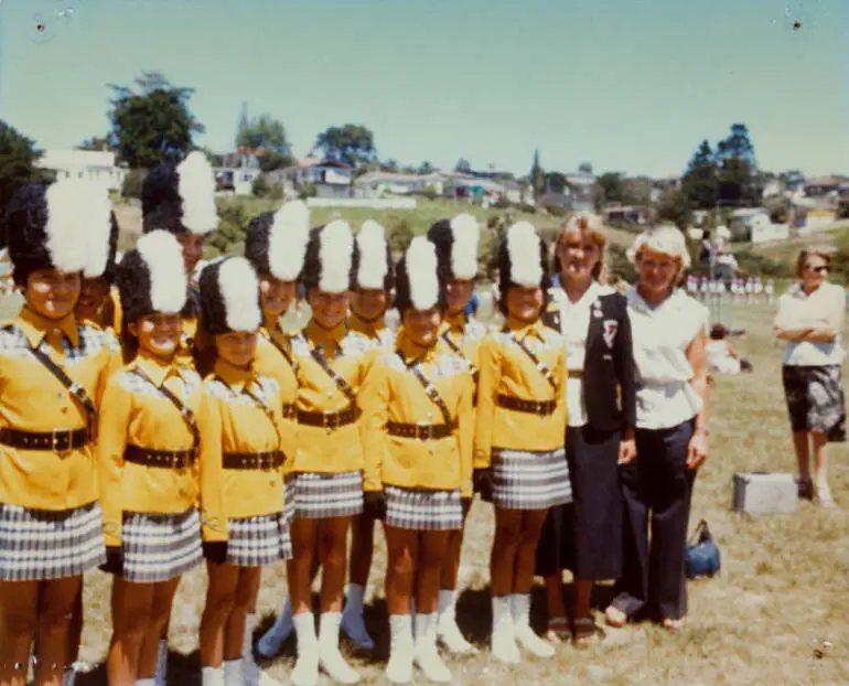 Image: North Shore Girls Marching Association team.