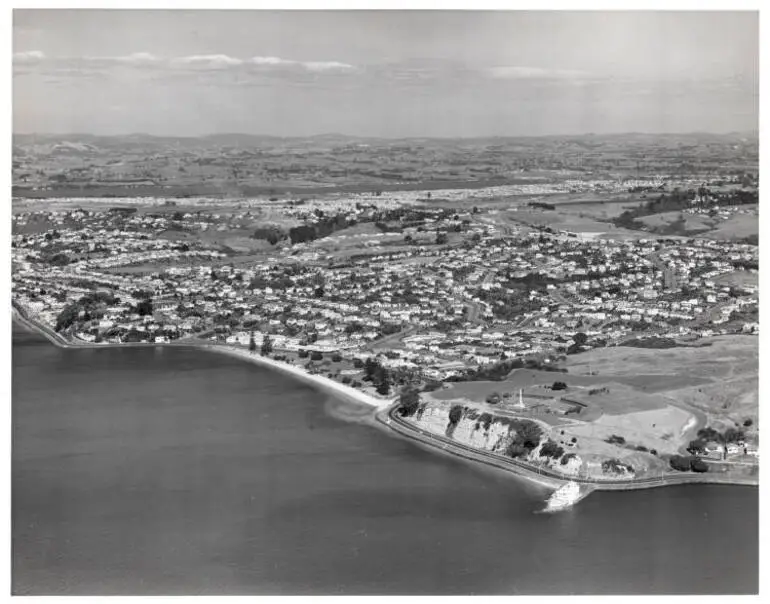 Image: Aerial view of Mission Bay, 1956