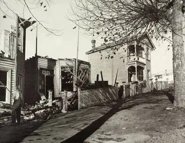 Image: Howe Street, Freemans Bay, 1954