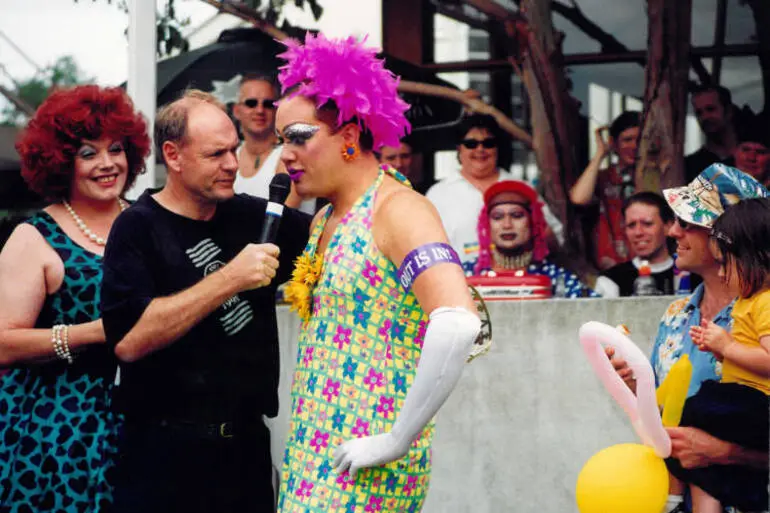 Image: Coming Out Day, Beresford Square, 1998