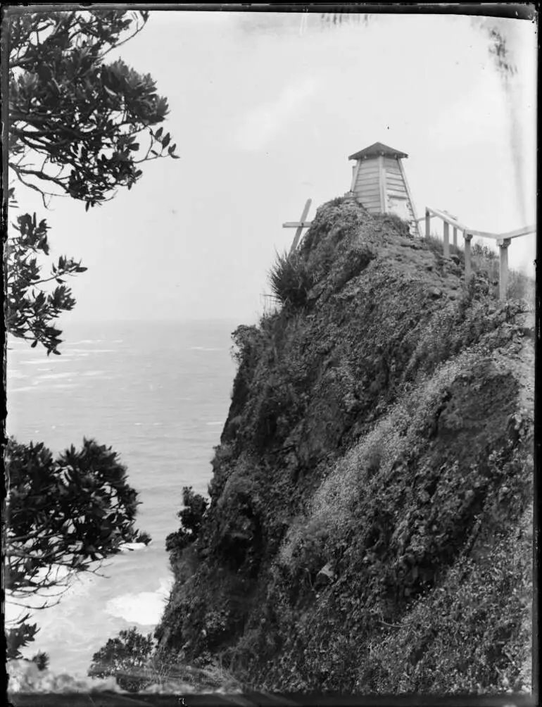 Image: Lighthouse at Windy Point, Whatipū