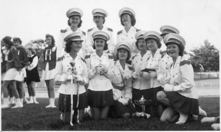 Image: Grenadiers Marching Team trophies