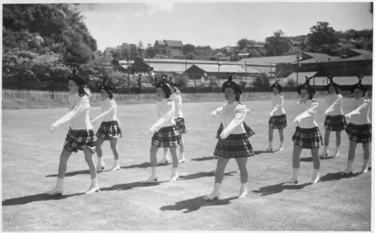 Image: Scottish Hussars Marching Team, Carlaw Park