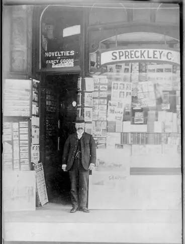 Mr Robert Spreckley, 1910 Image: Mr Robert Spreckley, 1910