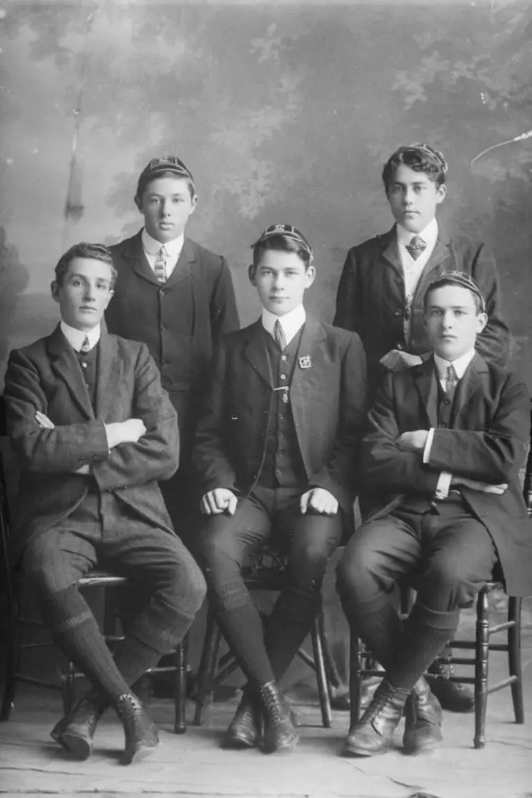 Image: Auckland Grammar School group