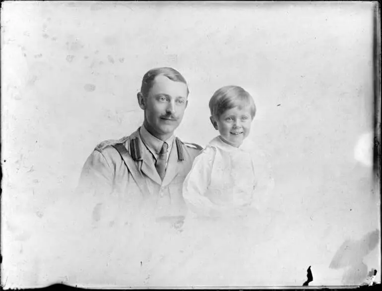 Image: Sir Robert Walker and son