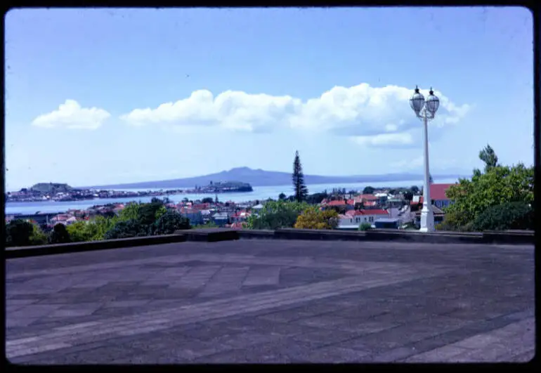 Image: Waitematā Harbour from the Auckland Museum, 1965