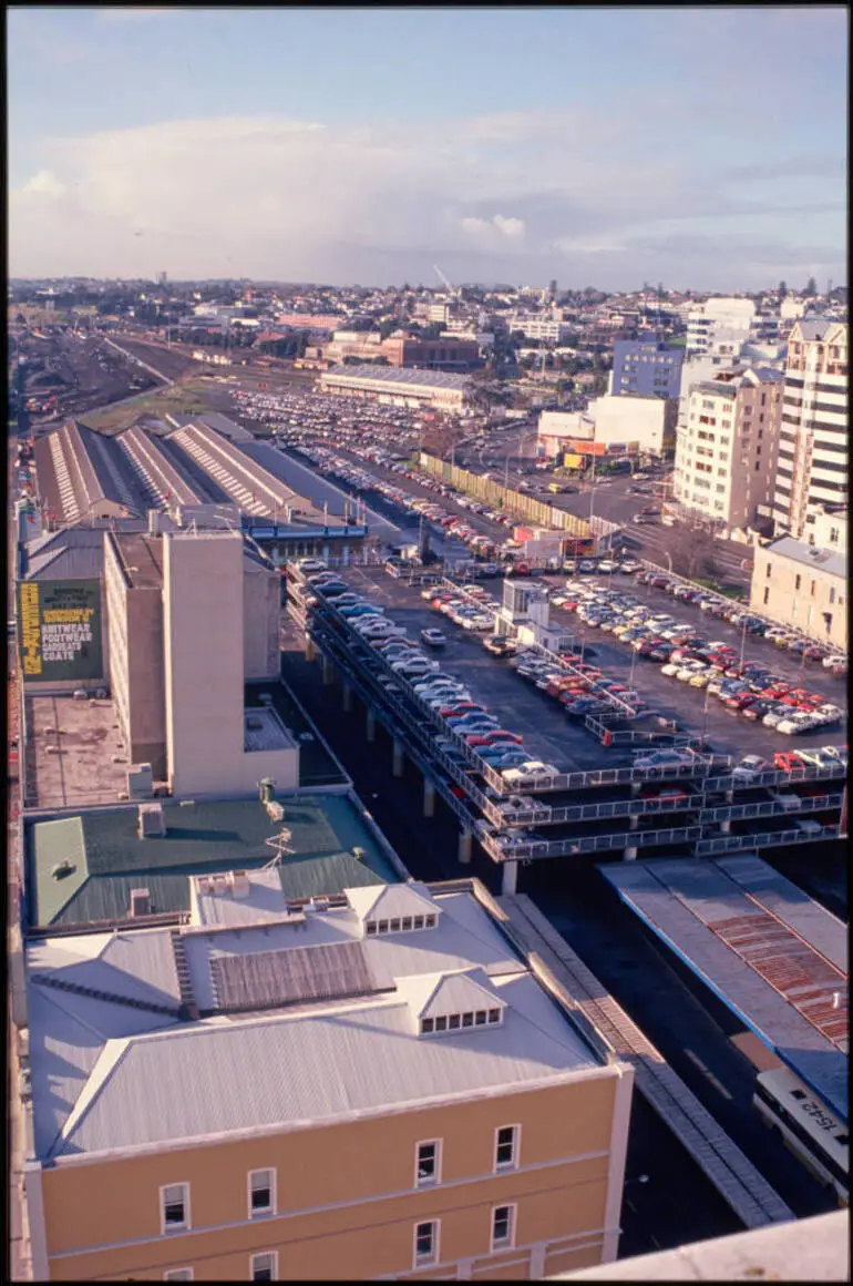 Image: Britomart rail extension, Auckland Central, 1994