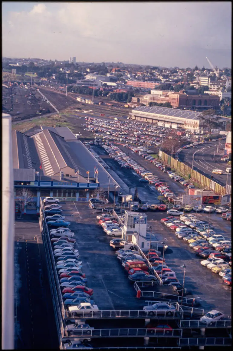 Image: Britomart rail extension, Auckland Central, 1994