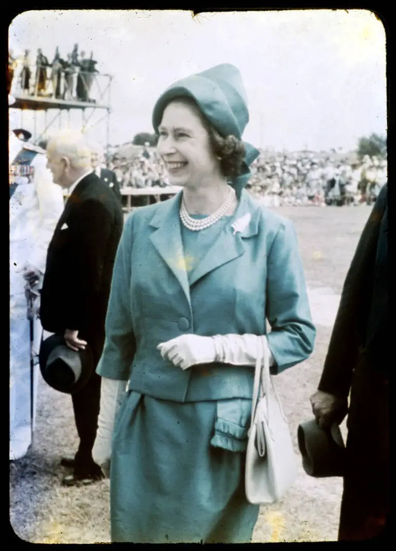 Image: Queen Elizabeth II at Waitangi, 1963