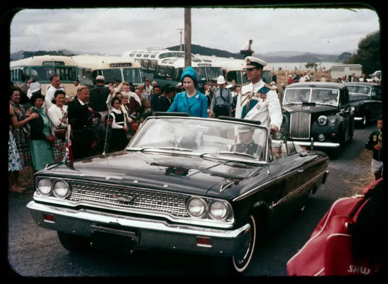 Image: Queen Elizabeth II at Waitangi, 1963