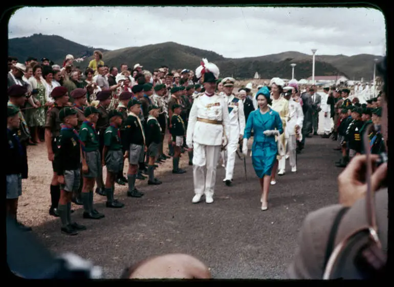 Image: Queen Elizabeth II at Waitangi, 1963